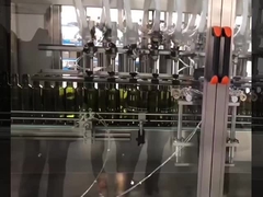 Máquina automática de llenado de líquido para jarabe/vino de frutas/aceite comestible Botella automática de pistón lineal