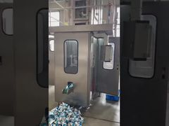 Máquina llenadora de palitos de papel laminado y formas triangulares