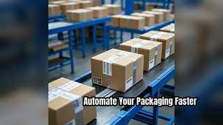 La formadora de cajas robótica automática acelera su embalaje