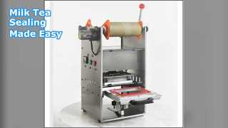 Máquina selladora de té con leche Molde de acero inoxidable