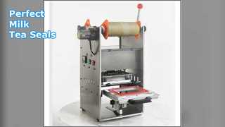 Sellador de té con leche: envasado rápido y seguro