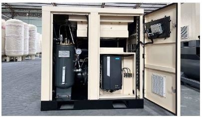 Direct Driven Portable Screw Air Compressor Air Cooling14L 3 Phase 11kw