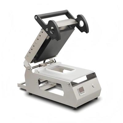 Compact Design 304 Stainless Steel Electrically Heated Manual Tray Sealing Machine DQ-1 Food and Meat Package  for Plastic Containers