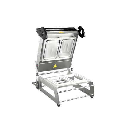 Máquina de embalaje de selladores de acero inoxidable FR370E Máquina de embalaje de alimentos Manual de embalaje Máquina de sellado de bandejas de material plástico