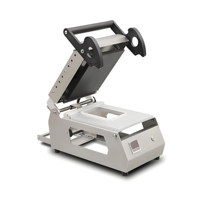 Small Portable Plastic Material Container Sealer Meal Food Tray Heat Sealer Machine DQ-3 For Food Tray Packing