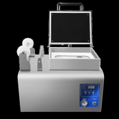 Máquina de sellado de la piel con vacío de bandeja de plástico CH-DQ230VST con acero inoxidable de grado alimenticio y 6061 molde de aluminio anodizado para envases de comida rápida