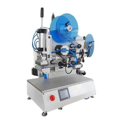 Suministro directo de fábrica Máquina etiquetadora semiautomática de superficie plana CH-612 para piezas de plástico, piezas de hardware y espejos retrovisores