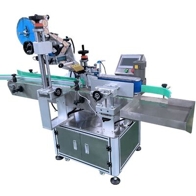 Máquina de etiquetado de botellas redondas de doble cabeza totalmente automática CH-306
