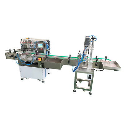Máquina de llenado de agua mineral con bomba magnética totalmente automática CH-600XGGZ Máquina de tapón líquido de agua de vidrio